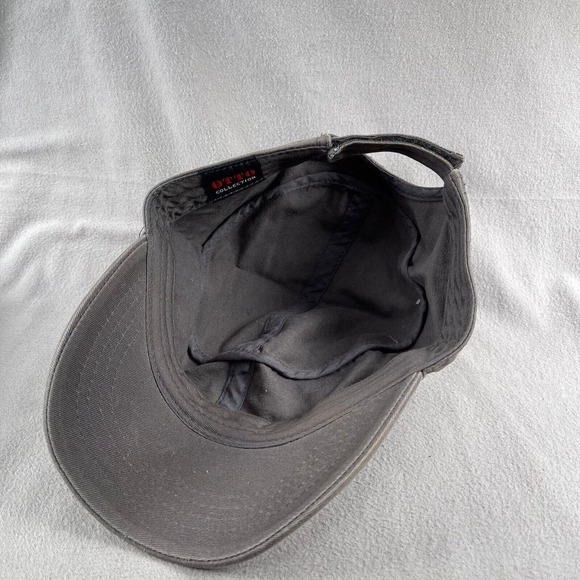 Raiders Hat Cap Womens Adjustable Gray Cadet Army Cap Rhinestones‎ Logo Patch - Picture 7 of 11